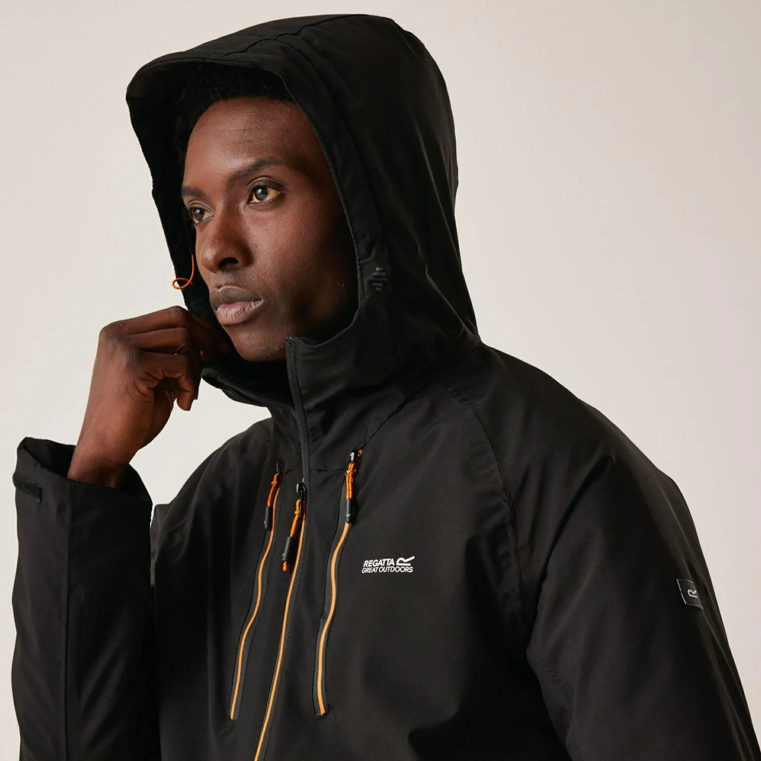 Męska kurtka zimowa Highton Stretch III | Czarny