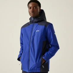 Męska kurtka zimowa ocieplana Thornridge II | Niebiesko-granatowy