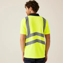 Męska robocza koszulka polo Professional | Żółty