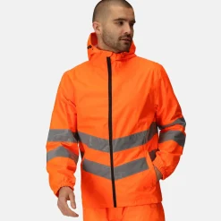 Męska wodoodporna kurtka ochronna Professional | Pomarańczowy