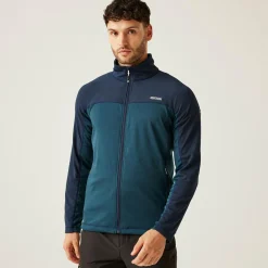 Męski polar rozsuwany Highton V | Multikolor