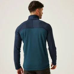 Męski polar rozsuwany Highton V | Multikolor
