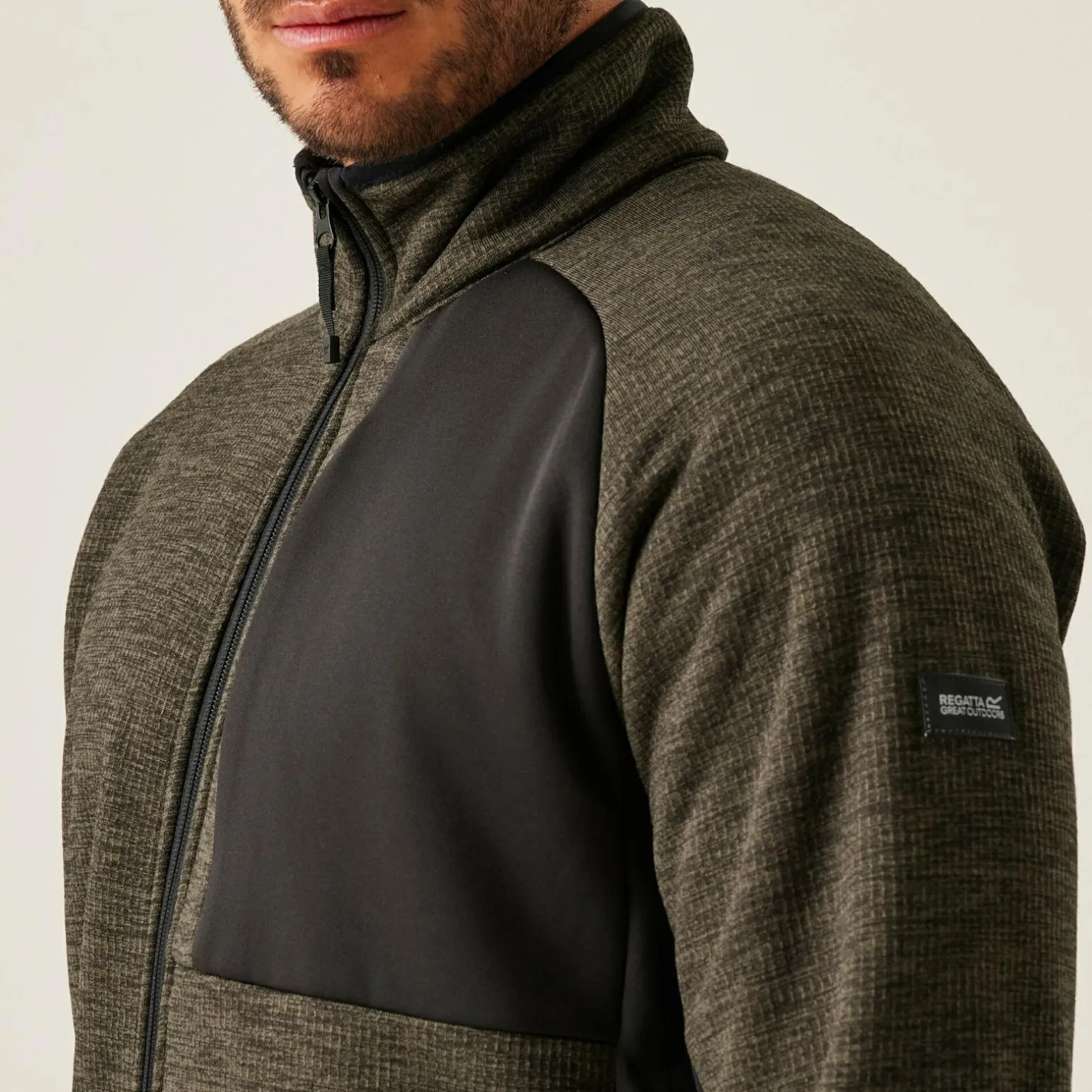 Męski polar Shorston | Szary