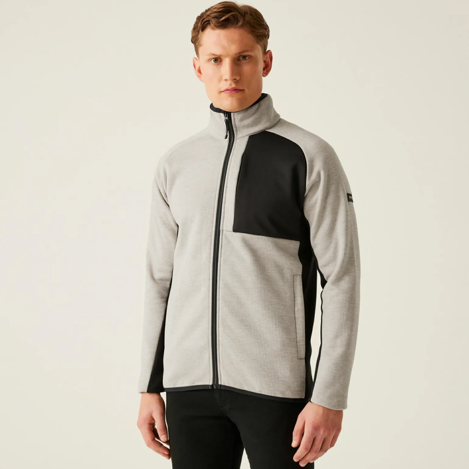 Męski polar Shorston | Szary