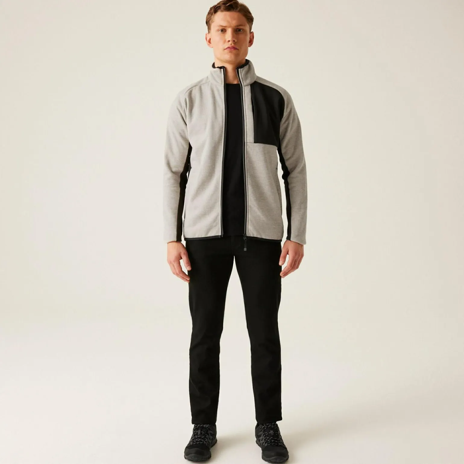Męski polar Shorston | Szary