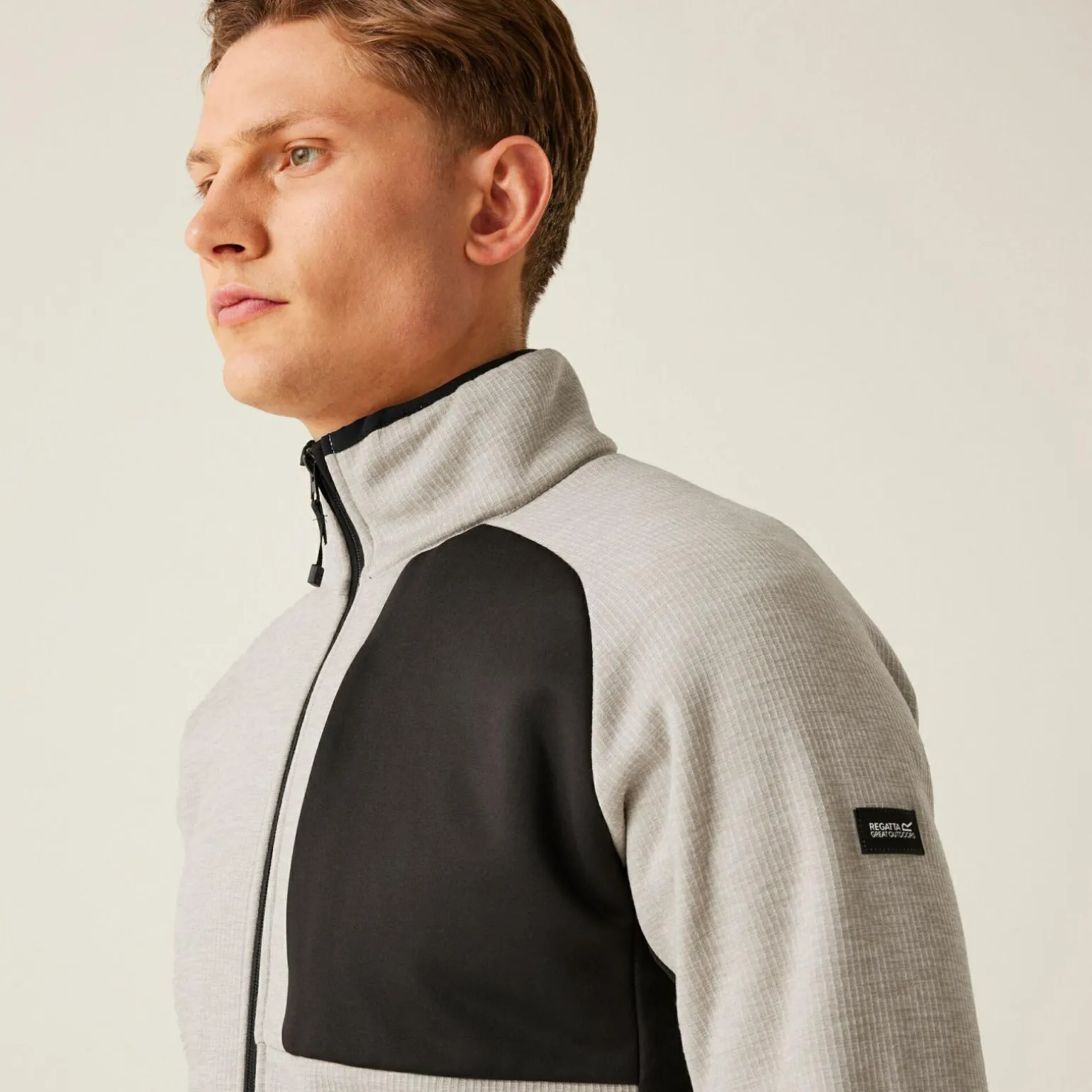 Męski polar Shorston | Szary