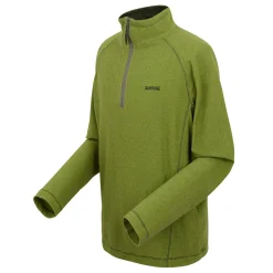 Męski polar z suwakiem 1/2 Montes | Zielony