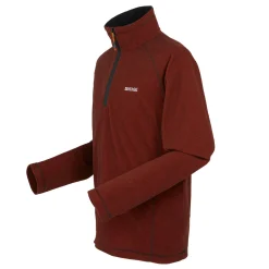 Męski polar z suwakiem 1/2 Montes | Czerwony