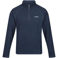 Męski polar z suwakiem 1/2 Montes | Ciemnoniebieski