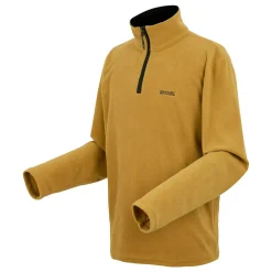 Męski polar z suwakiem 1/2 Thompson | Żółty