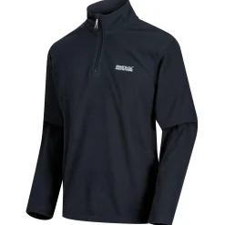 Męski polar z suwakiem 1/2 Thompson | Granatowy