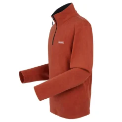 Męski polar z suwakiem 1/2 Thompson | Czerwony