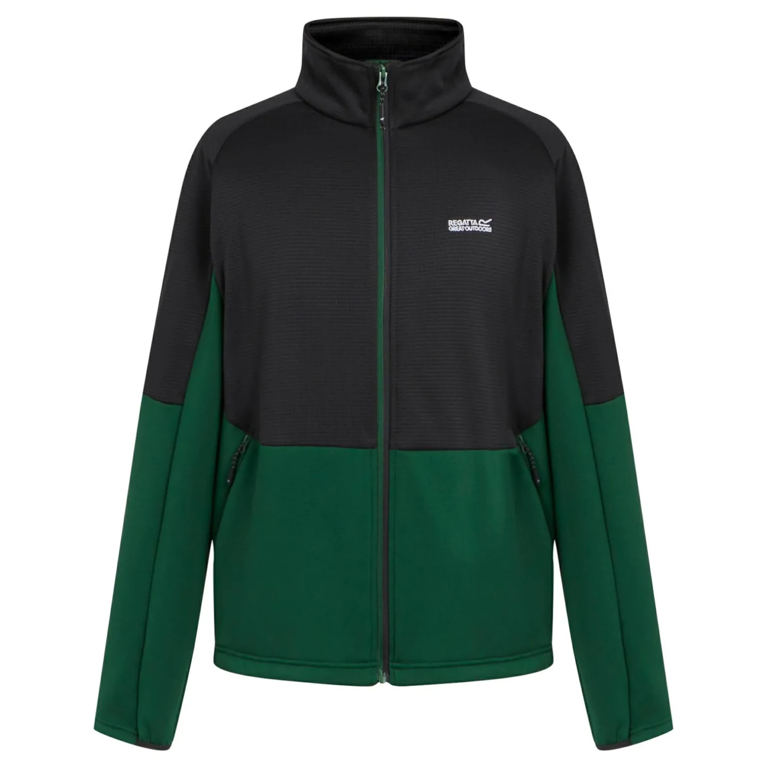 Męski polar z suwakiem Highton Winter IV | Eden Black