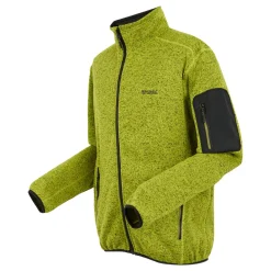 Męski polar z suwakiem Newhill | Zielony