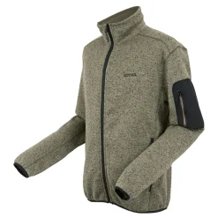 Męski polar z suwakiem Newhill | Brązowy