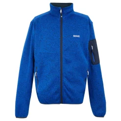 Męski polar z suwakiem Newhill | Niebieski