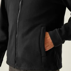 Męski polar z suwakiem Thor 3 | Czarny