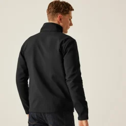 Męski softshell Ablaze | Czarno-czerwony