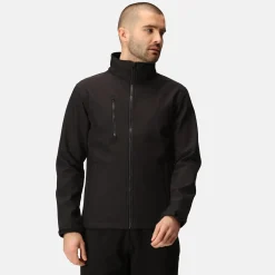 Męski softshell Ablaze | Czarny