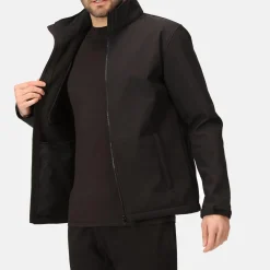 Męski softshell Ablaze | Czarny