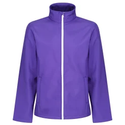 Męski softshell Ablaze | Fioletowo-czarny