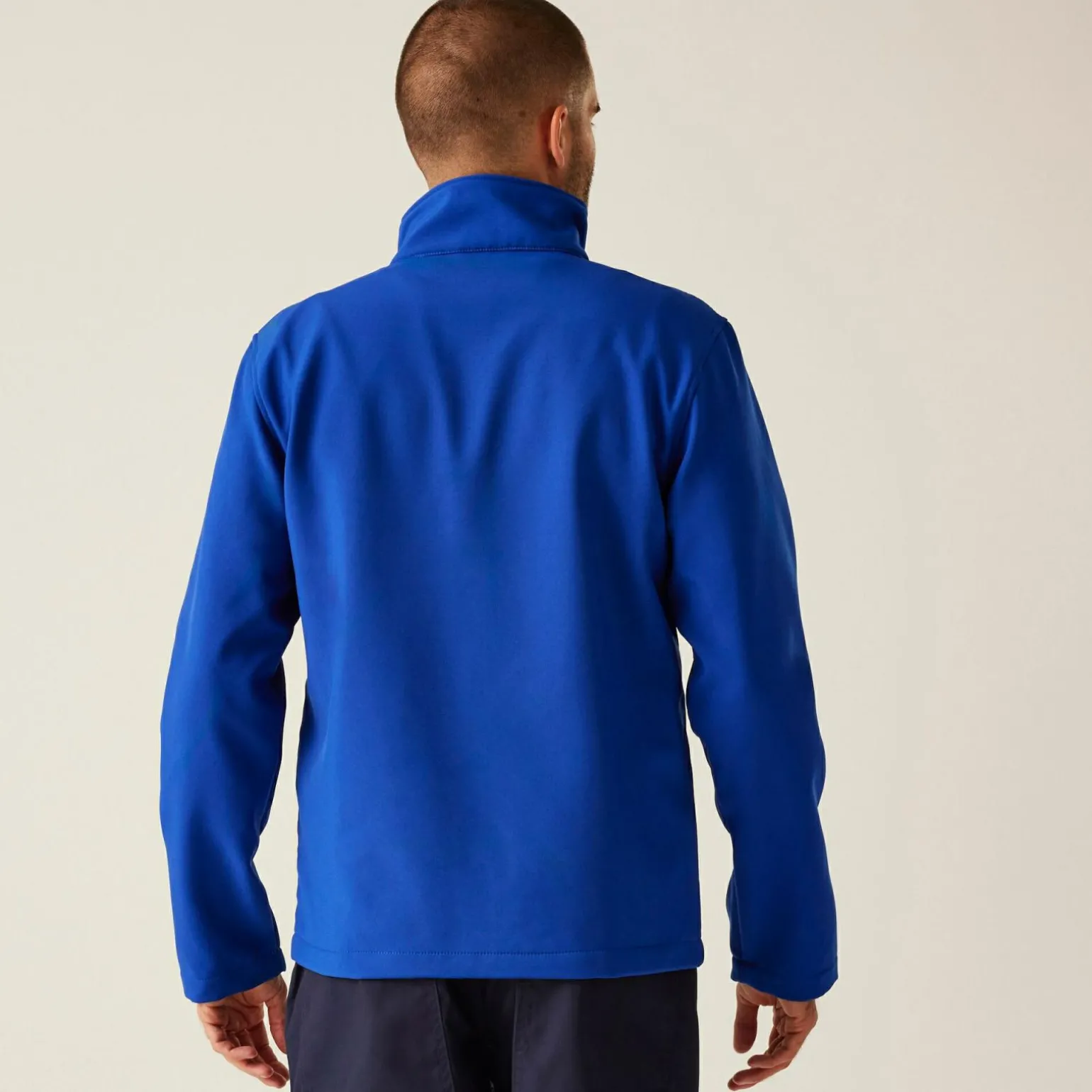 Męski softshell Ablaze | Niebiesko-czarny