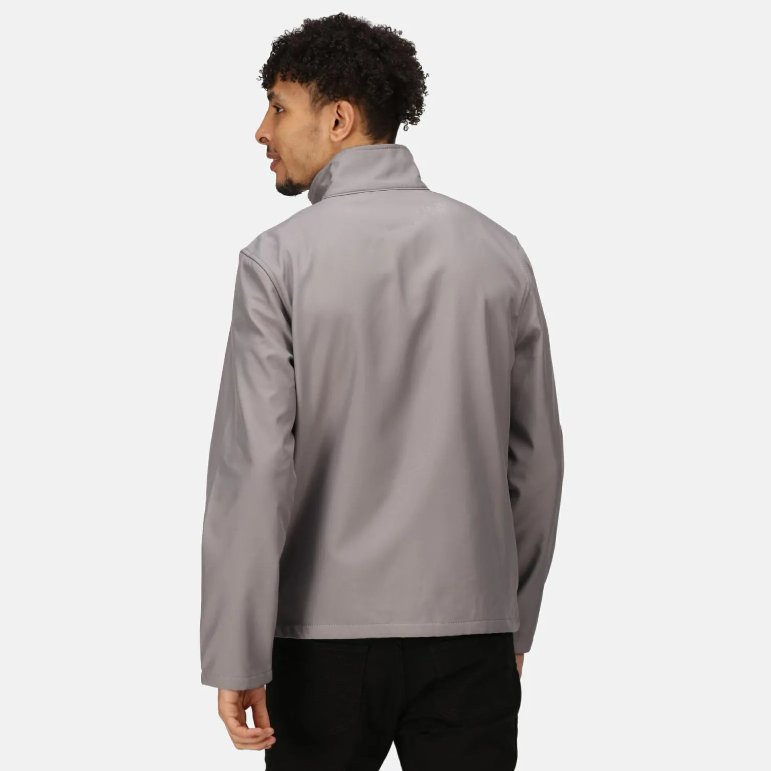 Męski softshell Ablaze | Szaro-czarny