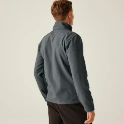 Męski softshell Ablaze | Szaro-czarny