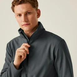Męski softshell Ablaze | Szaro-czarny