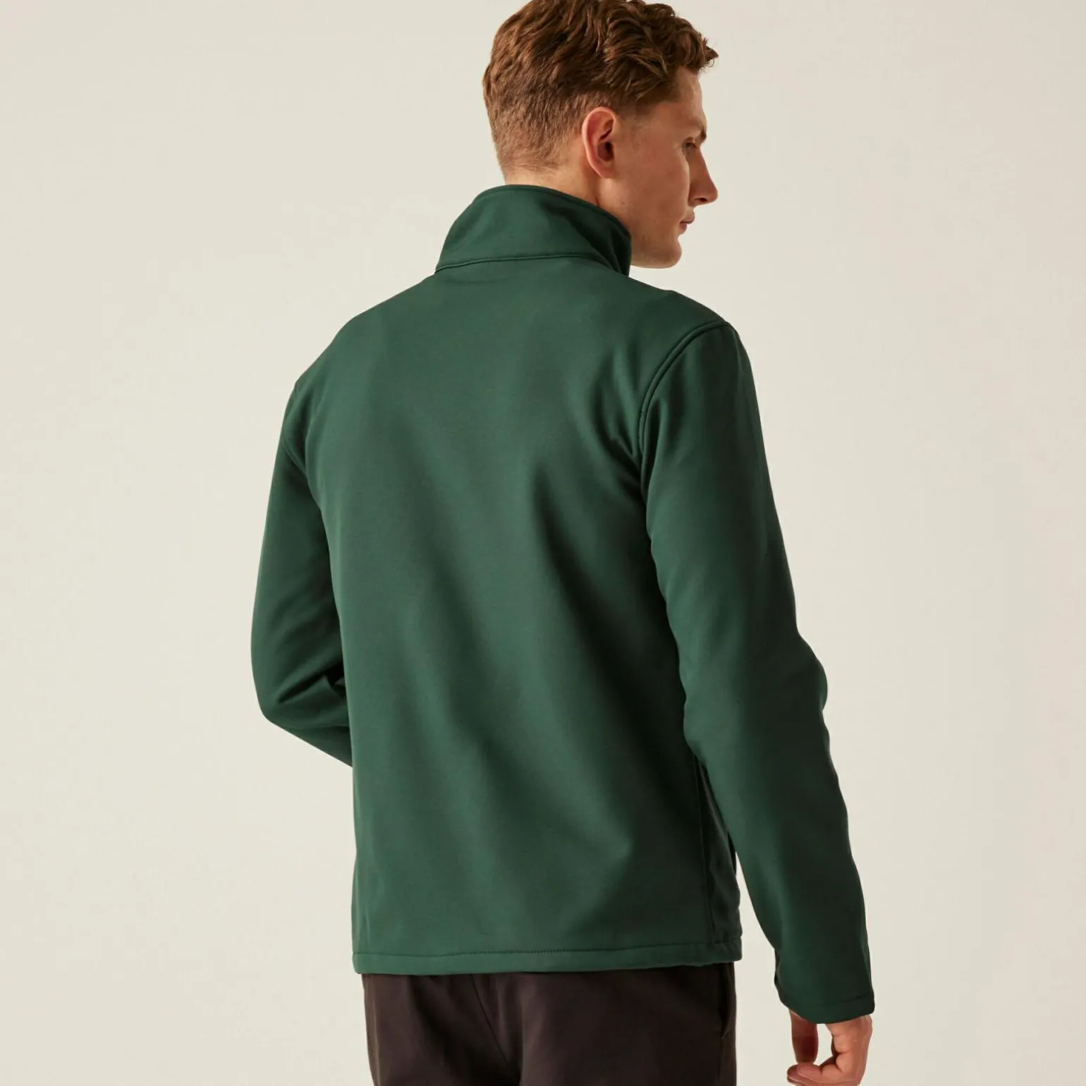Męski softshell Ablaze | Zielono-czarny