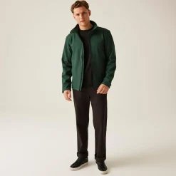 Męski softshell Ablaze | Zielono-czarny