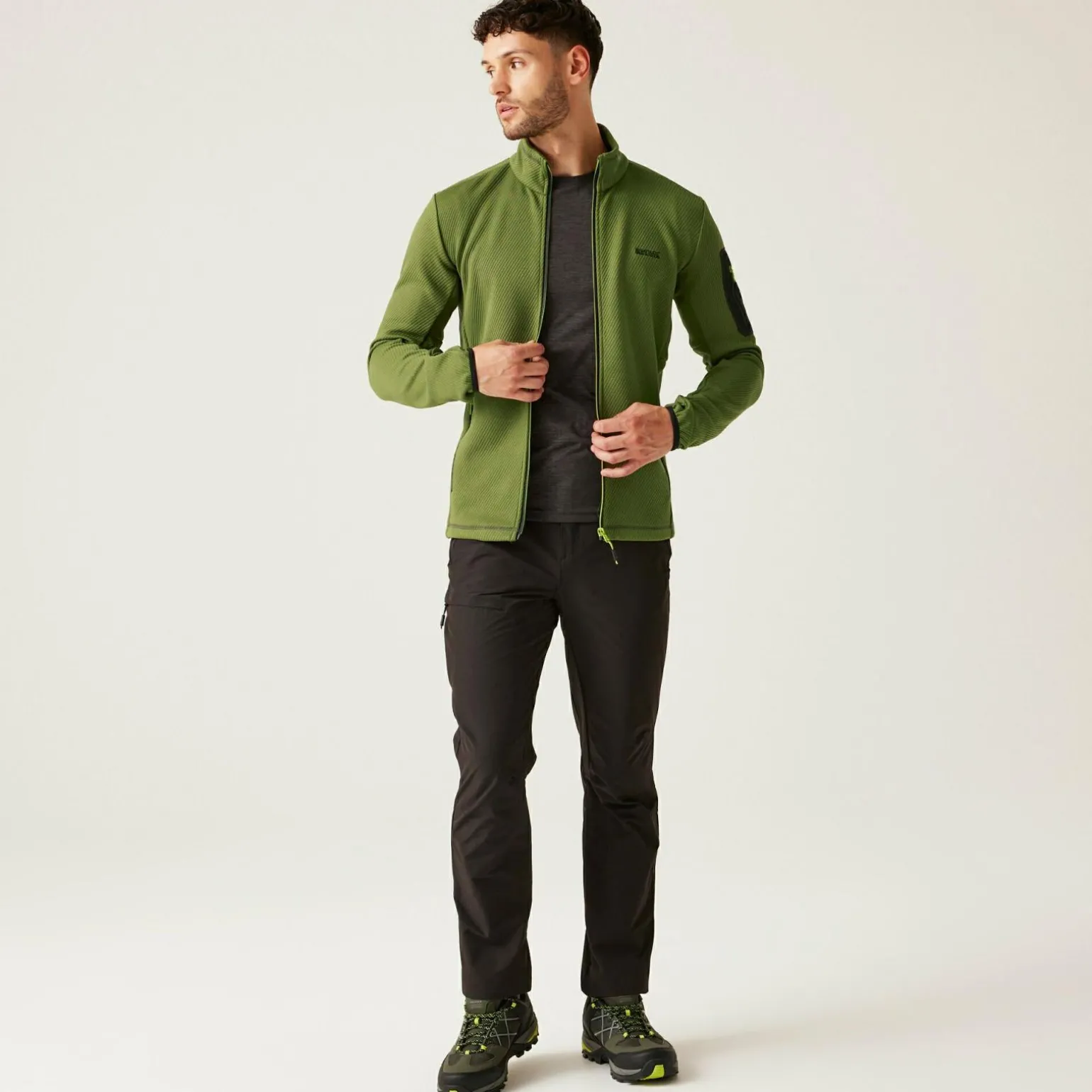 Męski softshell Aldean | Zielony