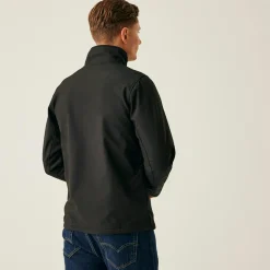 Męski softshell Arcola | Czarno-szary