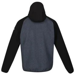 Męski softshell Arec III | Szaro-czarny