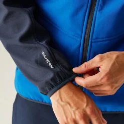 Męski softshell Arec III | Niebieski