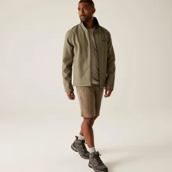 Męski softshell Cera V | Brązowy