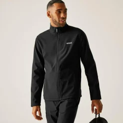 Męski softshell Cera V | Czarny