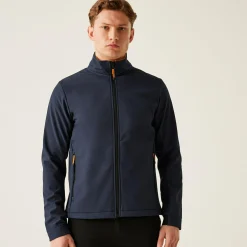Męski softshell Dendrick | Granatowy
