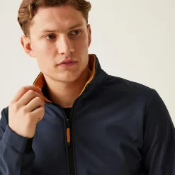 Męski softshell Dendrick | Granatowy