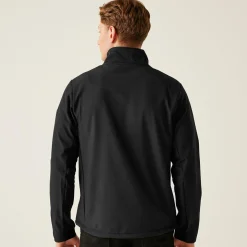 Męski softshell Dendrick | Czarny