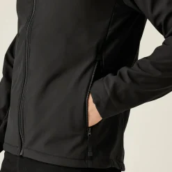 Męski softshell Dendrick | Czarny