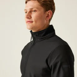 Męski softshell Dendrick | Czarny