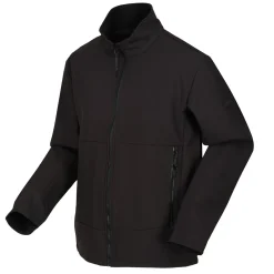 Męski softshell Dendrick | Czarny