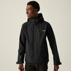 Męski softshell Hewitts X | Czarny