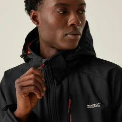 Męski softshell Hewitts X | Czarny