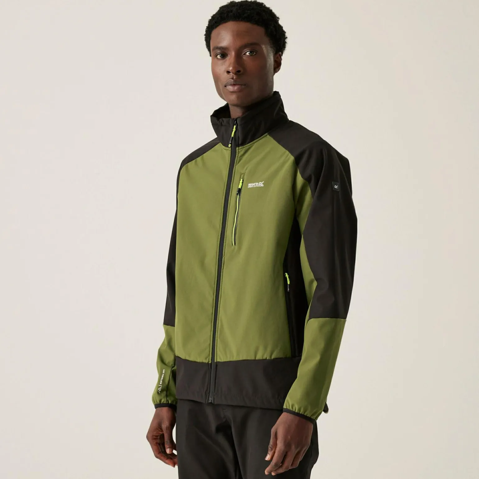 Męski softshell Moutdale | Zielony