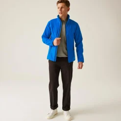 Męski softshell Octagon II | Niebiesko-czarny