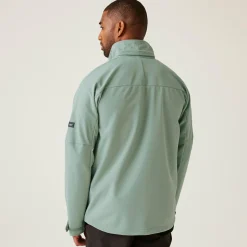Męski softshell przeciwdeszczowy Arana | Lodowy błękit