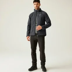 Męski softshell przeciwdeszczowy Arana | Ciemnoszary