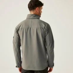 Męski softshell przeciwdeszczowy Arana | Brązowy